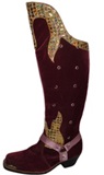 Burgundy Caporal Boots