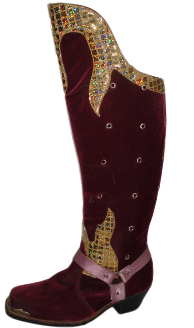 Burgundy Caporal Boots